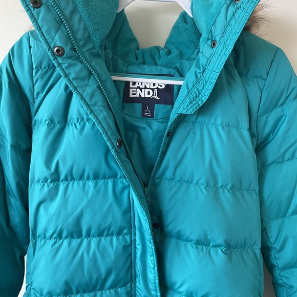 NEW never worn Womens Teal Puffer Jacket - Picture 2 of 3